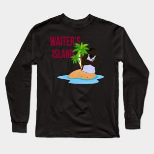 Dion Waiters 'Waiters Island' - Miami Heat Long Sleeve T-Shirt